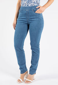 Pull On Slim Fit Jeans