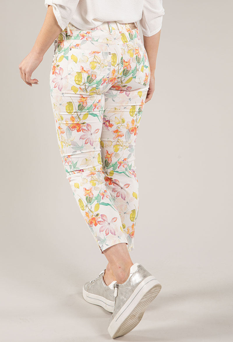 Floral Capri Trousers