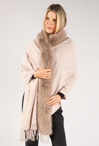 Faux Fur Shawl