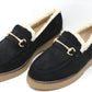 Teddy Lined Faux Suede Loafers