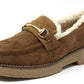 Teddy Lined Faux Suede Loafers