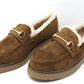 Teddy Lined Faux Suede Loafers