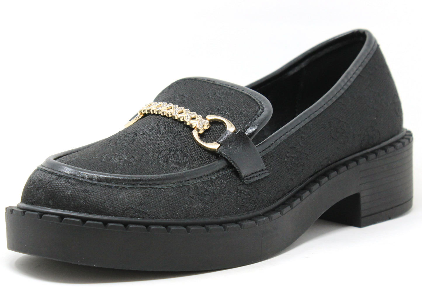 Monogram Buckle Loafers