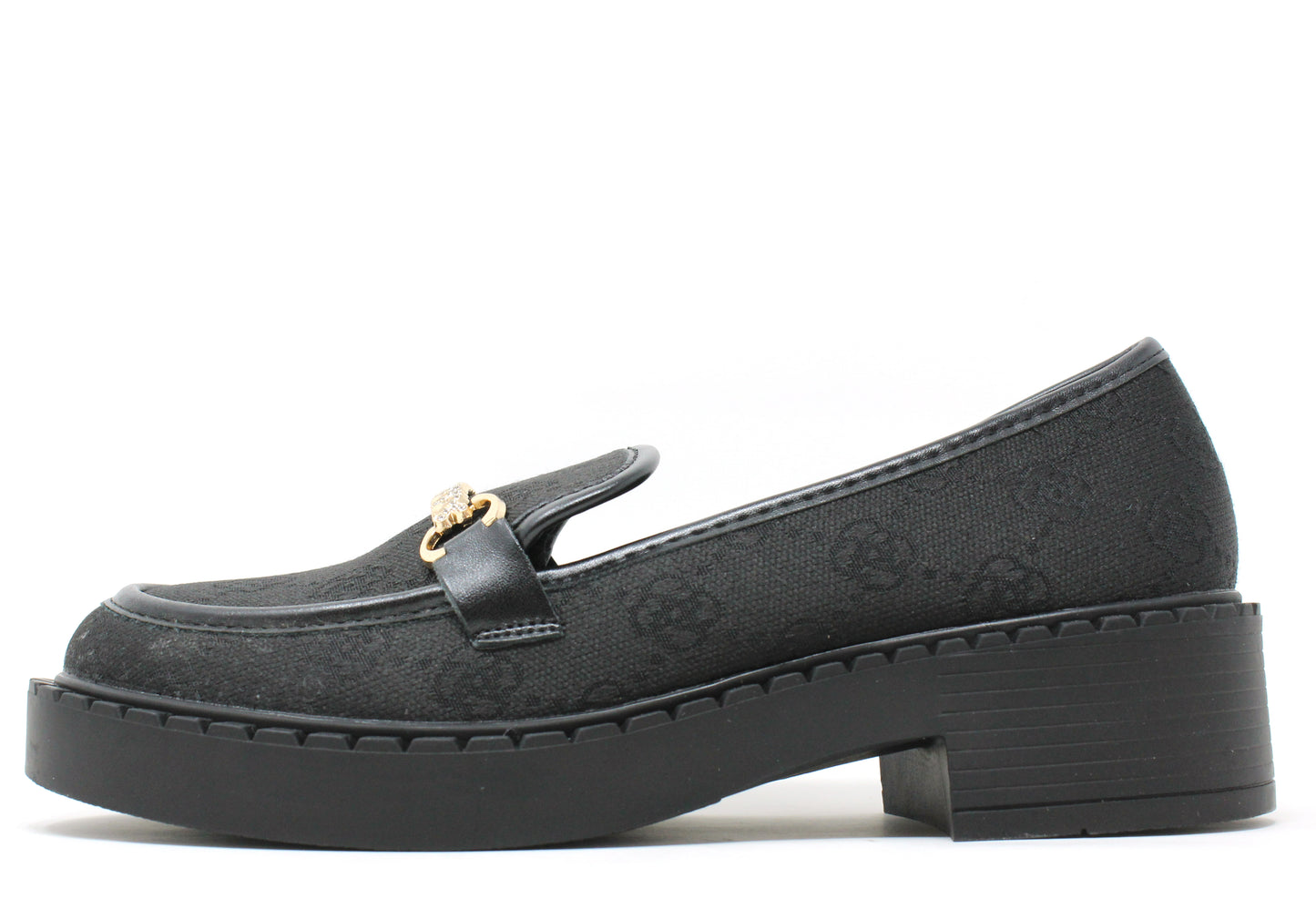 Monogram Buckle Loafers