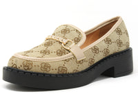 Monogram Buckle Loafers