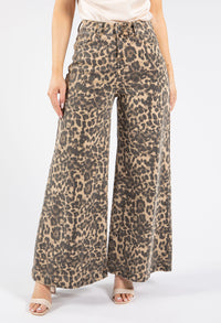 Leopard Print Jeans