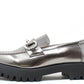 Metallic Platform Loafer