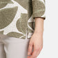 Sweatshirt with high collar