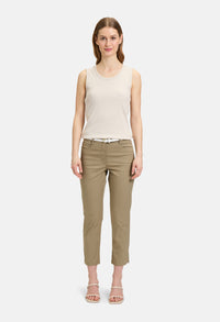 Summer trousers with belt