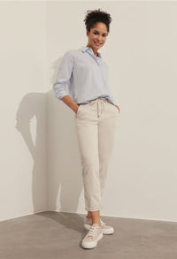 Cropped Chino Trousers