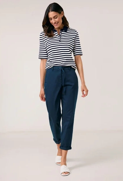 Cropped Chino Trousers