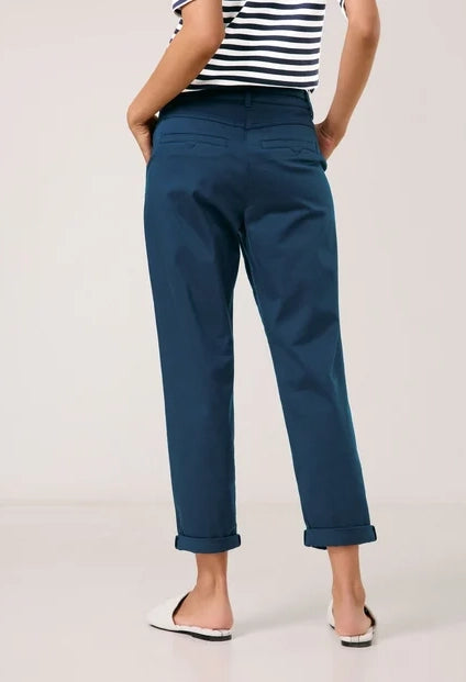 Cropped Chino Trousers