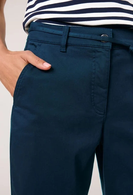 Cropped Chino Trousers