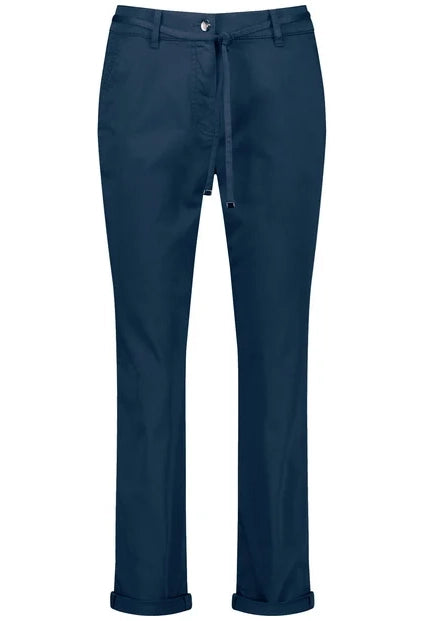 Cropped Chino Trousers