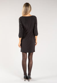 Pearl Sleeve Shift Dress