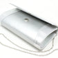 Metallic Wrap Clutch Bag