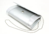 Metallic Wrap Clutch Bag