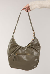 Ruched Detail Shoulder Bag