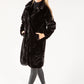 Longline Faux Fur Coat