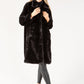 Longline Faux Fur Coat