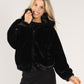 Hooded Faux Fur Coat