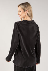 Plisse Pleated Shirt