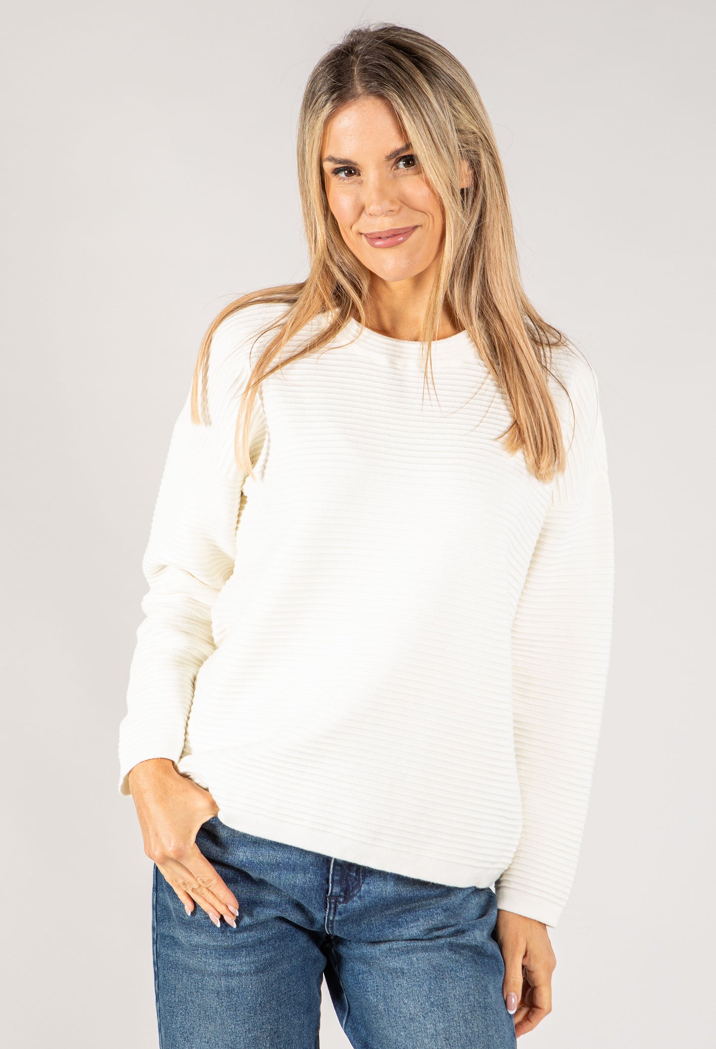 Ribbed Pullover Jumper