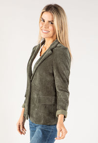 Cord Style Blazer