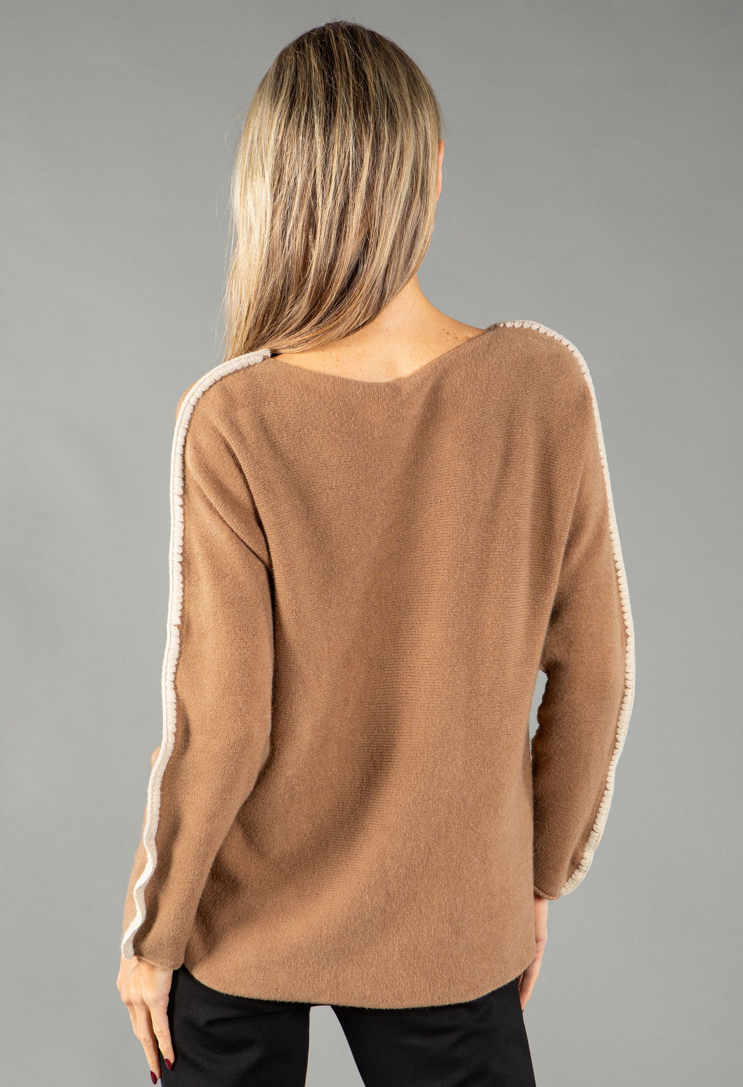 Blanket Stitch Pullover