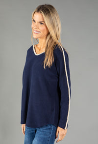 Blanket Stitch Pullover