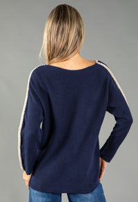 Blanket Stitch Pullover