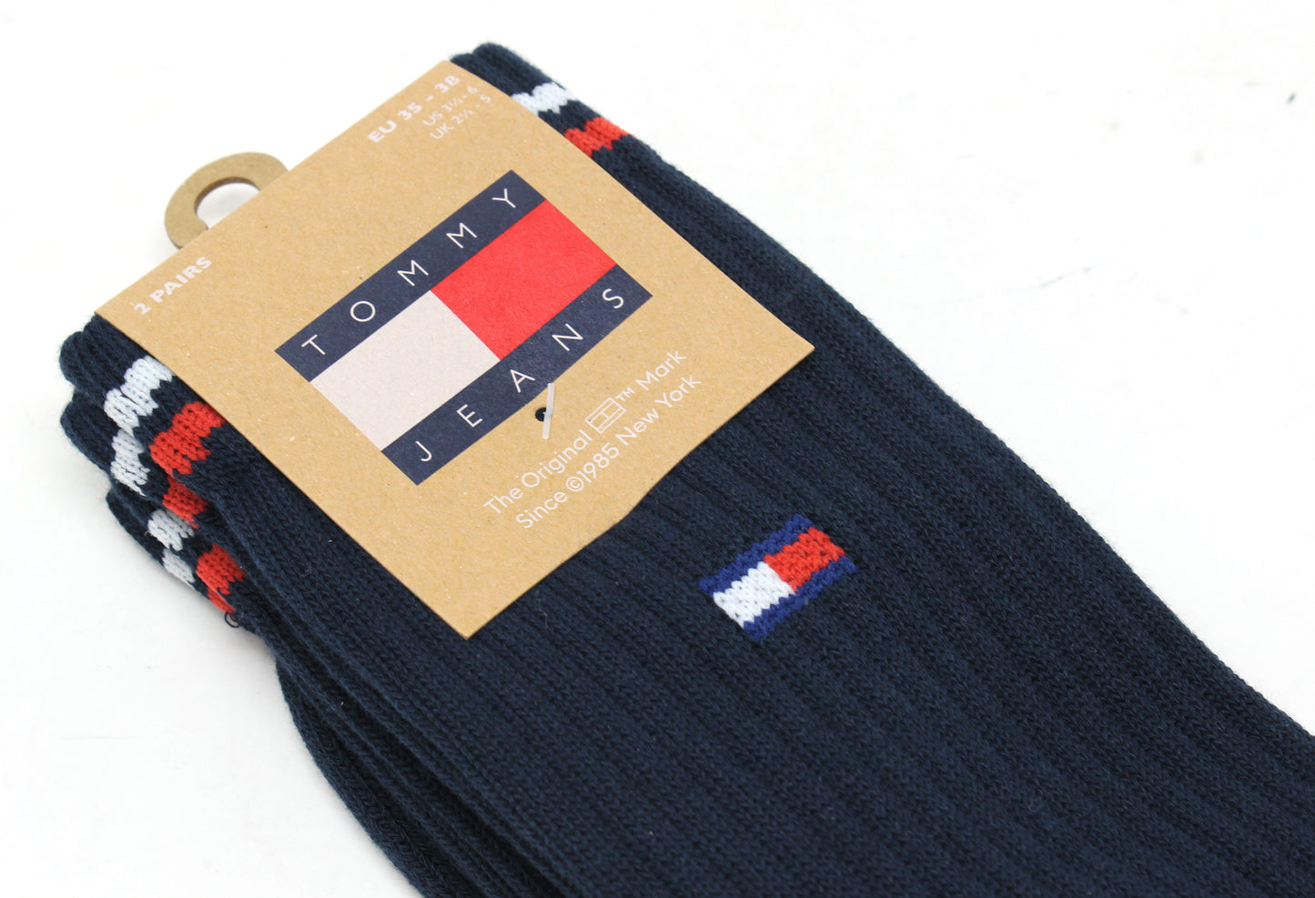 Unisex 2 Pack Logo Socks