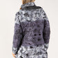 Floral Print Thermal Coat