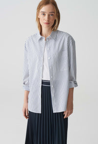 Frila Oversized Striped Shirt