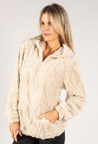 Jacquard Cosy Sherpa Snuggle Top