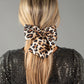 Small Leopard Print Hair Bow