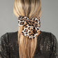 Small Leopard Print Hair Bow