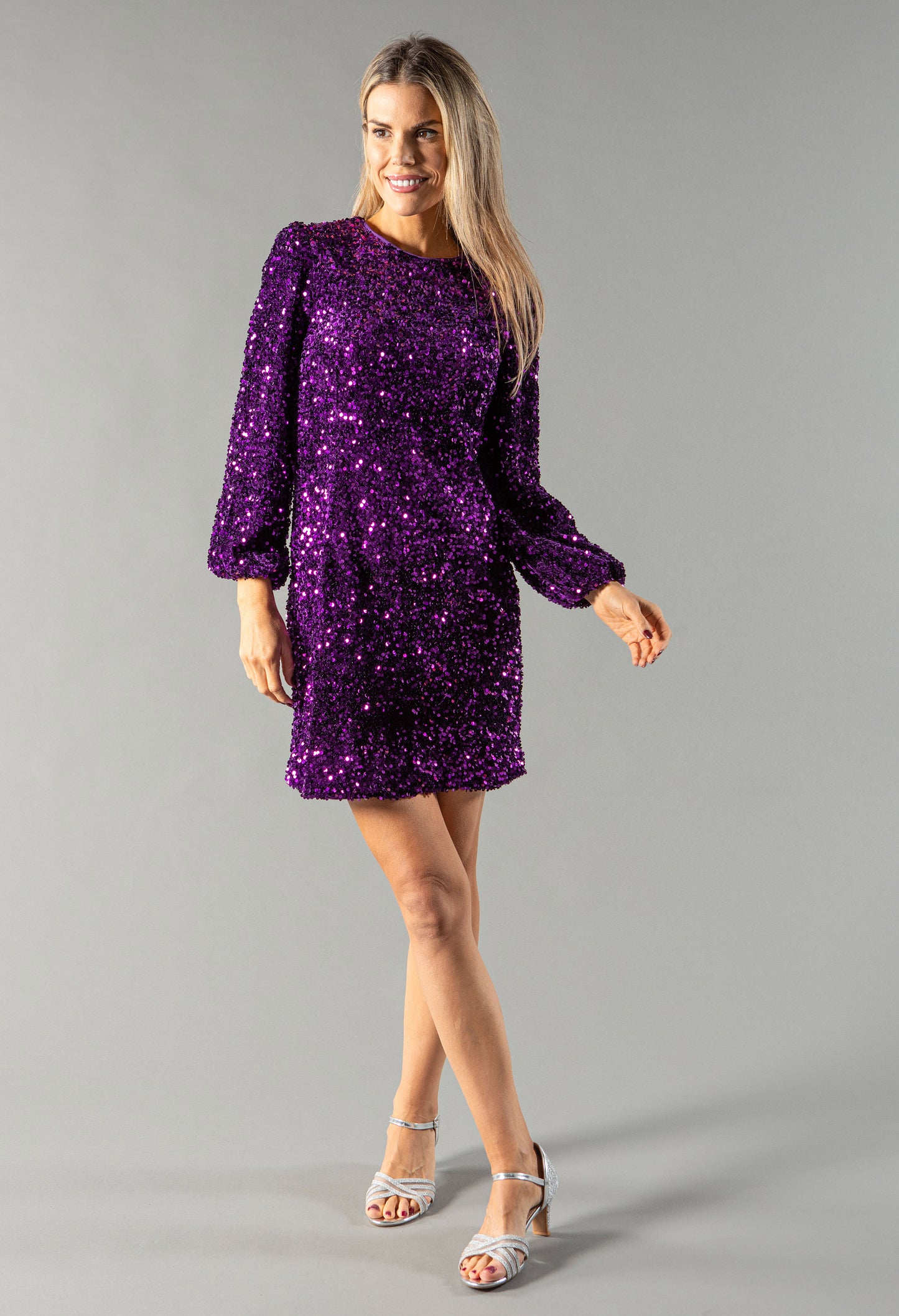 Velvet Sequin Dress