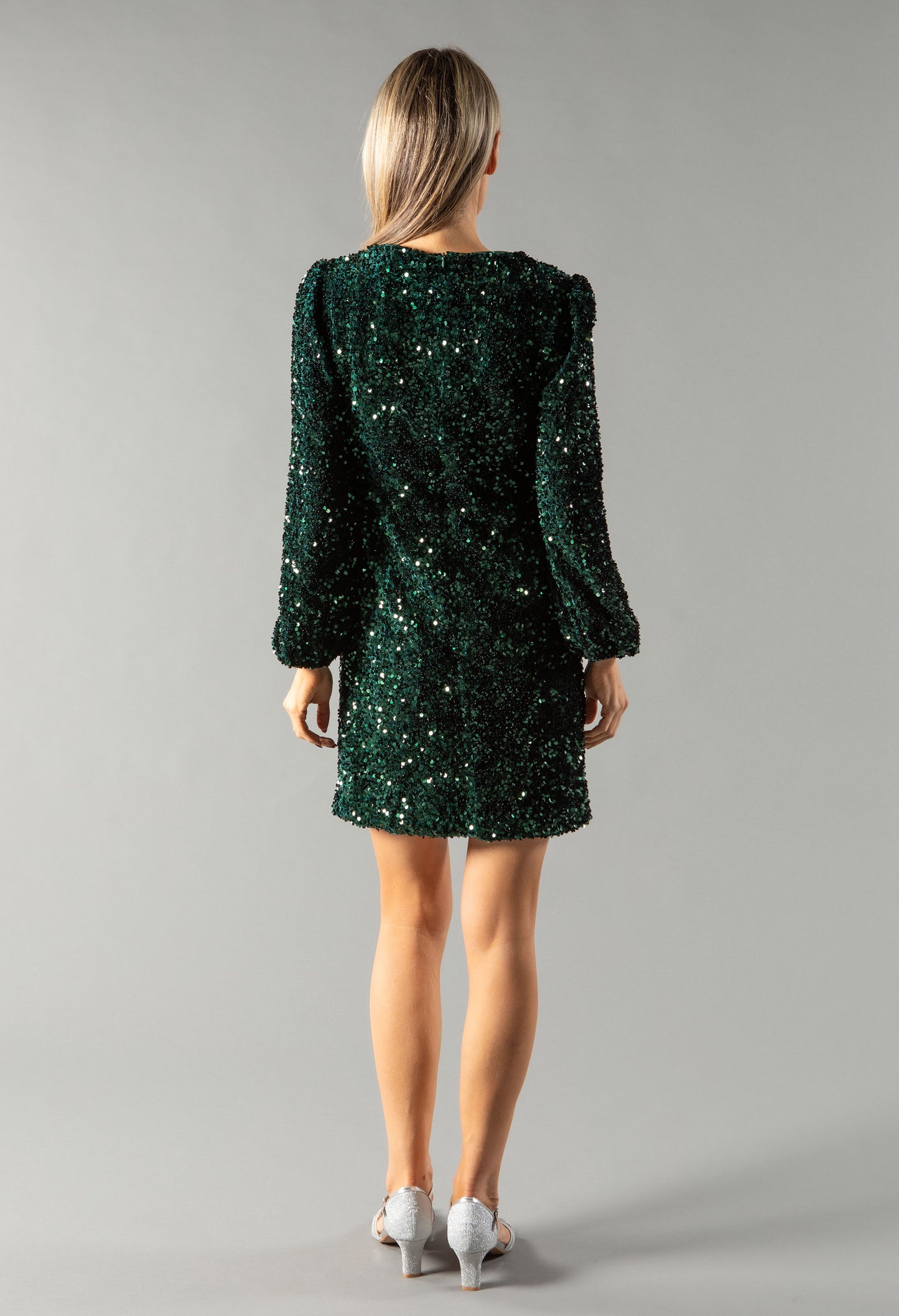 Velvet Sequin Dress