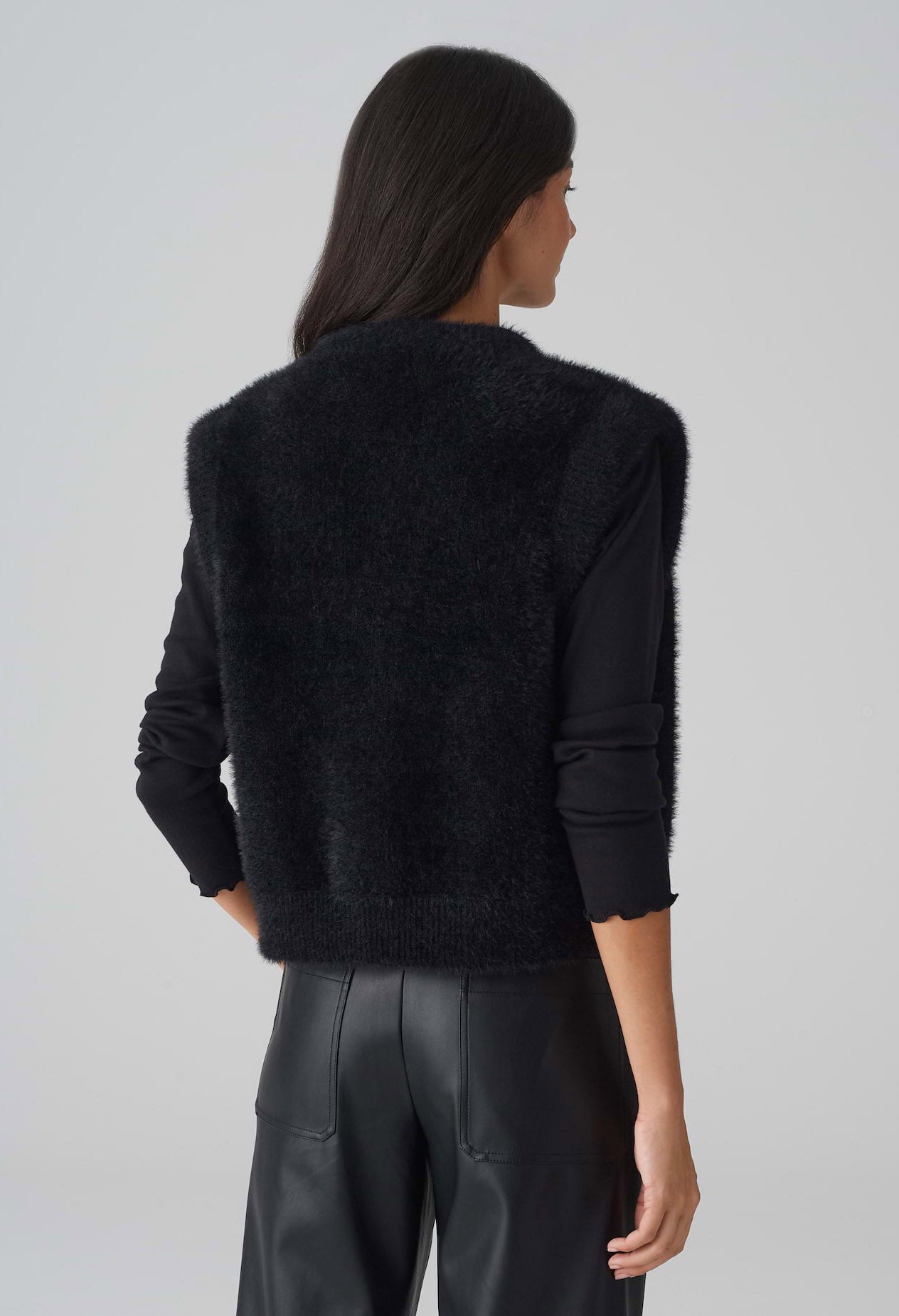 Desto Faux-Fur Waistcoat