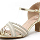 Shimmer Ribbon Heel