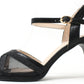 Cross Ribbon Heel