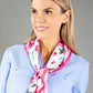 Poppy Print Neck Scarf