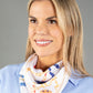 Chain Print Neck Scarf