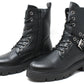 Double Buckle Biker Boot