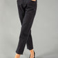 Diamante Detail Tapered Leg Jean