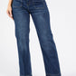 Front Pocket Straight Jeans