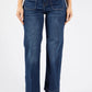 Front Pocket Straight Jeans