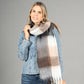 Super Soft Tassel End Check Scarf