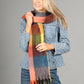 Super Soft Tassel End Check Scarf